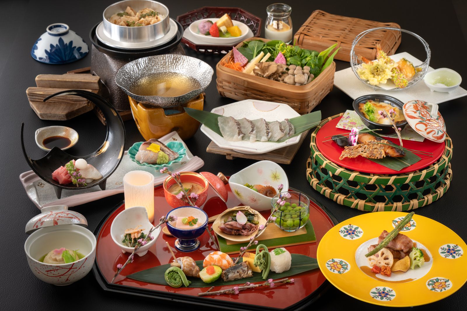 会席料理の一例